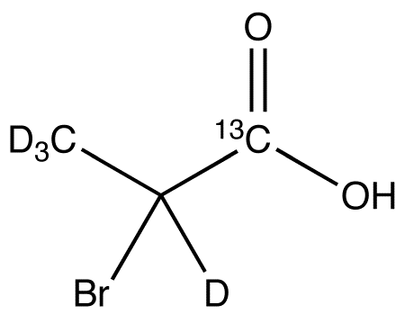 (S)-2-Bromopropionic Acid-13C,d4
