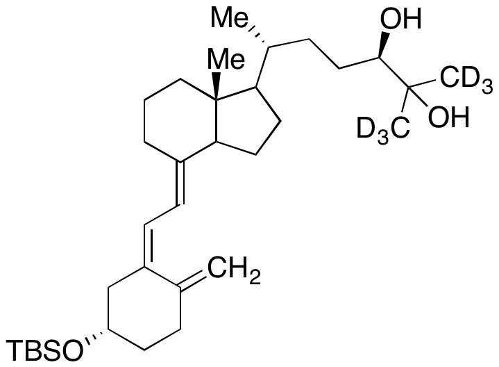 (S)-5-((tert-Butyldimethylsilyl)oxy)-secalciferol-d6