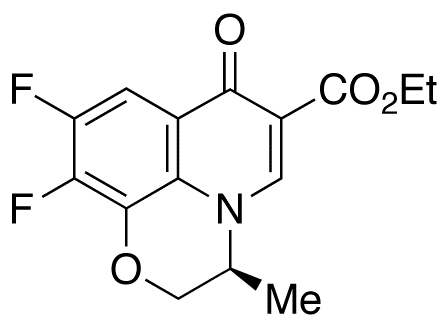 (S)-9,10-Difluoro-2,3-dihydro-3-methyl-7-oxo-7H-pyrido[1,2,3-de]-1,4-benzoxazine-6-carboxylic Acid Ethyl Ester