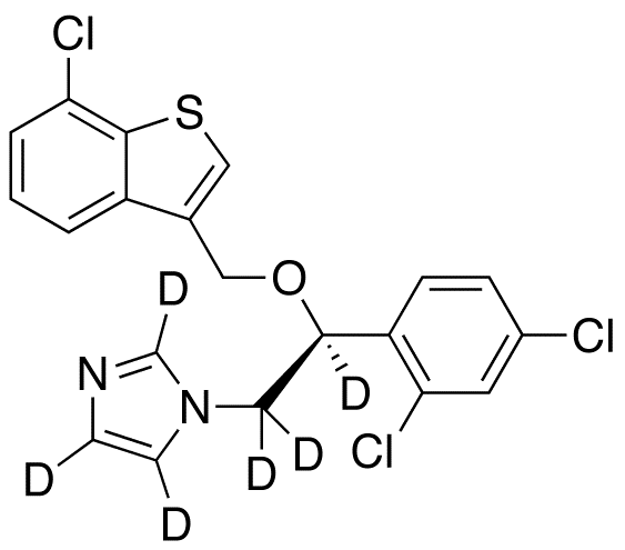(S)-Sertaconazole-d6