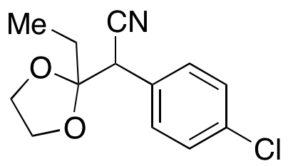 α-(4-Chlorophenyl)-2-ethyl-1,3-dioxolane-2-acetonitrile