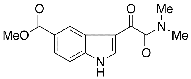 α,β-Dioxo-N-N-dimethyltryptamine 5-Carboxylic Acid Methyl Ester