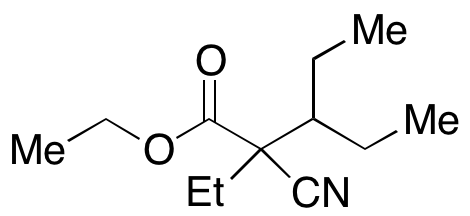α-Cyano-α,β-diethylvaleric Acid Ethyl Ester