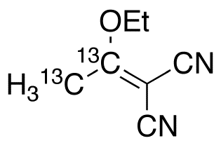 α-Cyano-β-methyl-β-ethoxyacrylonitrile-13C2