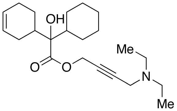 α-Cyclohexyl-α-hydroxy-3-cyclohexene-1-acetic Acid 4-(Diethylamino)-2-butyn-1-yl Ester
