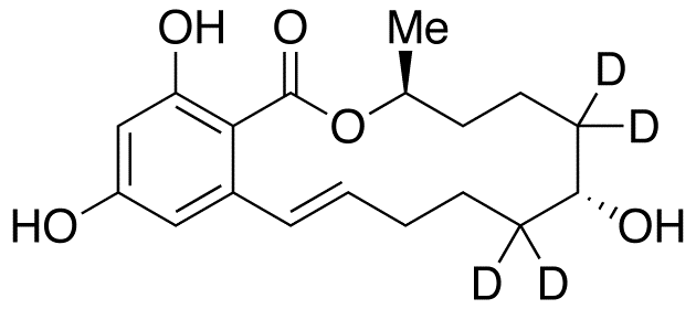 α-Zearalenol-d4 (Major)