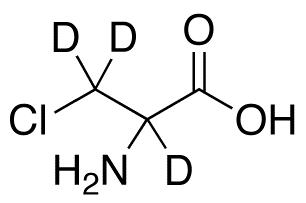 β-Chloro-DL-alanine-d3