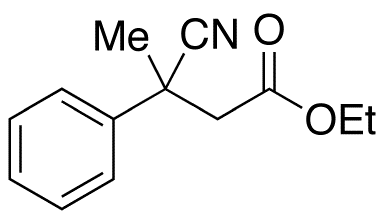 β-Cyano-β-methyl-hydrocinnamic Acid Ethyl Ester
