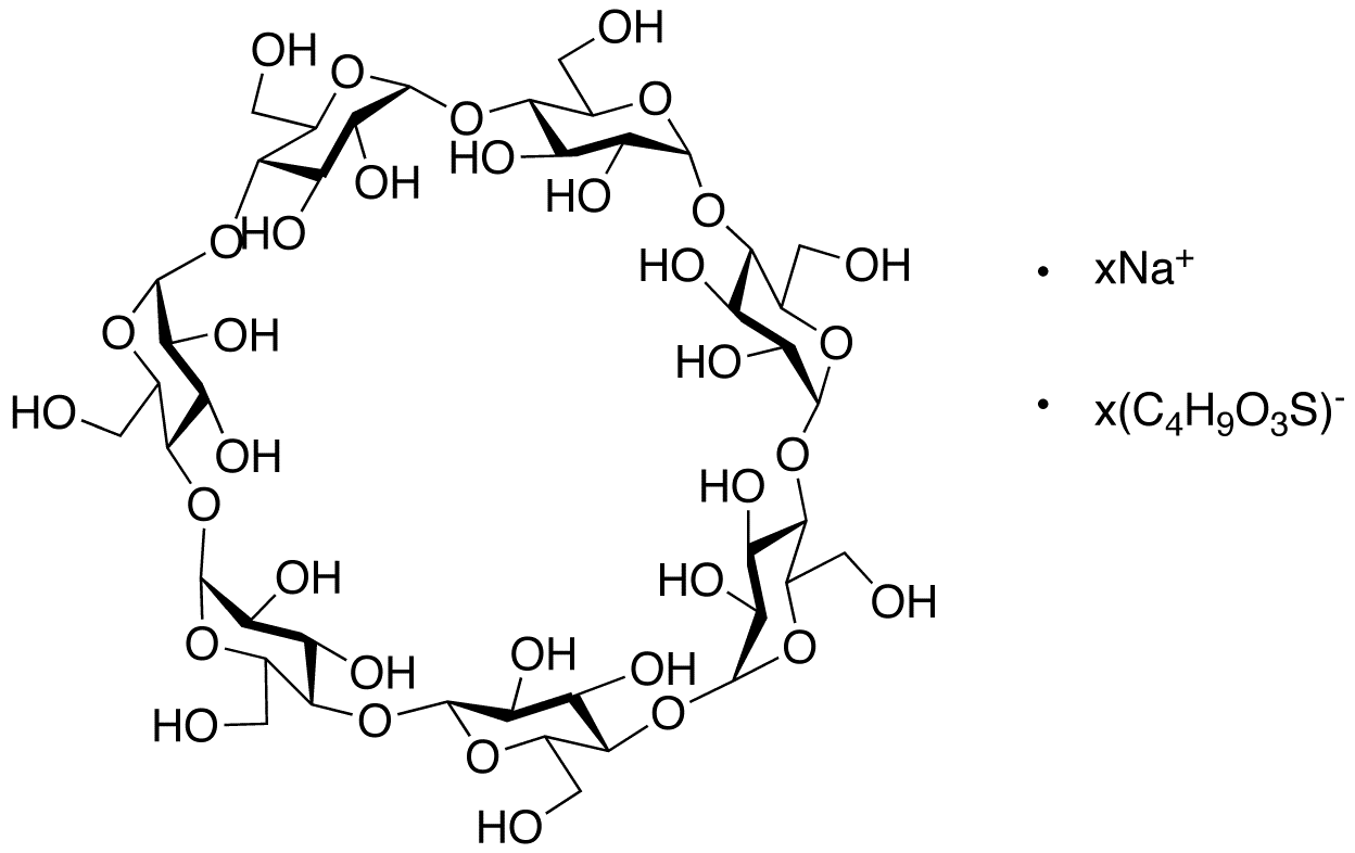 β-Cyclodextrin Sulfobutyl Ethers, Sodium Salts