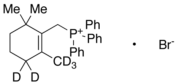 β-Cyclogeranyltriphenylphosphonium Bromide-d5