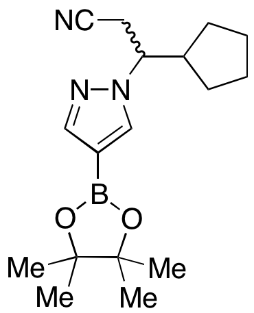β-Cyclopentyl-4-(4,4,5,5-tetramethyl-1,3,2-dioxaborolan-2-yl)-1H-pyrazole-1-propanenitrile