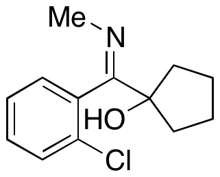 1-[(2-Chlorophenyl)(methylimino)methyl]cyclopentanol