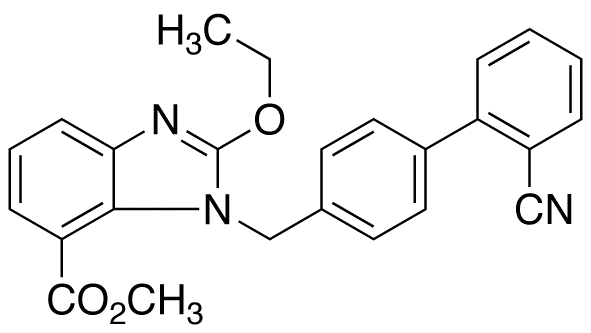 1-[(2’-Cyano-1,1’-biphenyl-4-yl)methyl]-2-ethoxy-7-benzimidazolecarboxylic Acid Methyl Ester