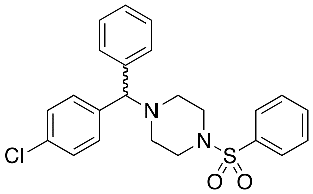 1-[(4-Chlorophenyl)phenylmethyl]-4-(phenylsulfonyl)piperazine