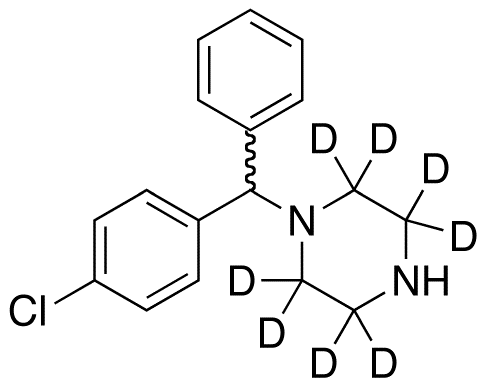 1-[(4-Chlorophenyl)phenylmethyl]piperazine-d8