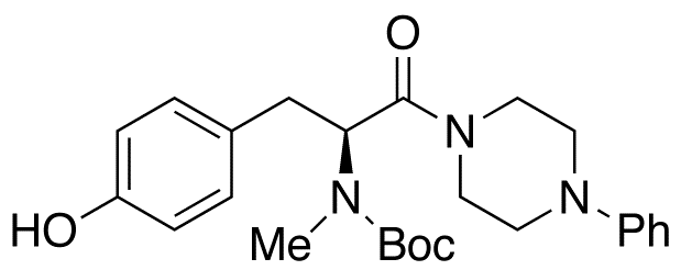 1-[(S)-N-tert-Boc-N-methyltyrosyl]-4-phenylpiperazine