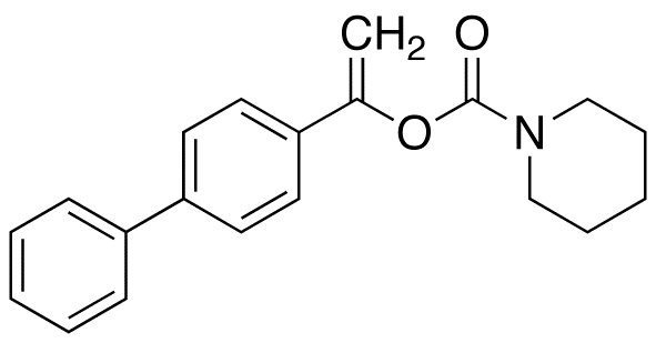 1-[1,1’-Biphenyl]-4-ylethenyl Ester 1-Piperidinecarboxylic Acid