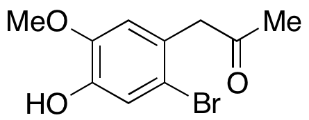 1-(2-Bromo-4-hydroxy-5-methoxyphenyl)-2-propanone