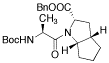 1-(2-tert-Butoxycarbonylamino-1-oxopropyl)octahydrocyclopenta[b]pyrrole-2-caroxylic Acid, Benzyl Ester