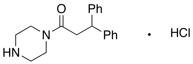1-(3,3-Diphenylpropionyl)piperazine Hydrochloride