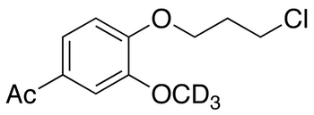 1-[4-(3-Chloropropoxy)-3-methoxyphenyl]ethanone-d3