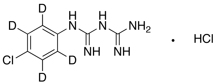 1-(4-Chlorophenyl)biguanide-d4 Hydrochloride