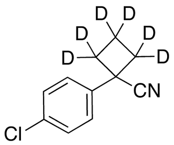 1-(4-Chlorophenyl)cyclobutane-d6 Carbonitrile