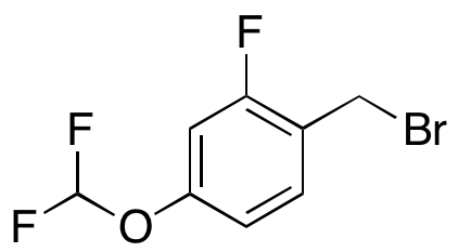 1-(Bromomethyl)-4-(difluoromethoxy)-2-fluorobenzene