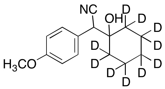 1-(Cyano-(4-methoxyphenyl)ethyl)cyclohexanol-d10