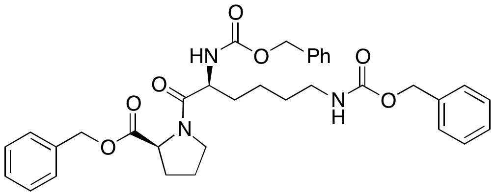 1-[N2,N6-Bis[(phenylmethoxy)carbonyl]-L-lysyl]-L-proline Phenylmethyl Ester
