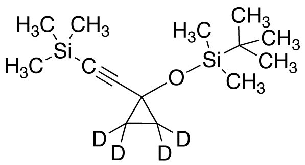 1-(tert-Butyldimethylsilyloxy)-1-(2’-trimethylsilyl)ethynyl-cyclopropane-d4