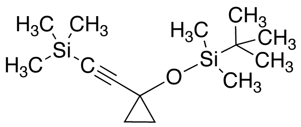 1-(tert-Butyldimethylsilyloxy)-1-(2’-trimethylsilyl)ethynylcyclopropane