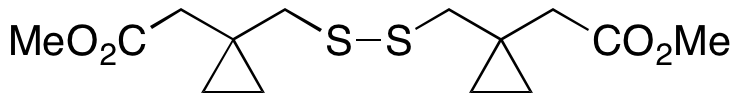 1,1’-[Dithiobis(methylene)]biscyclopropaneacetic Acid Methyl Ester