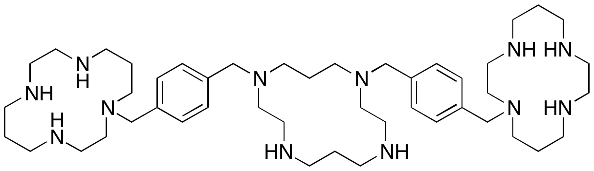 1,11-Bis(4-((1,4,8,11-tetraazacyclotetradecan-1-yl)methyl)benzyl)-1,4,8,11-tetraazacyclotetradecane