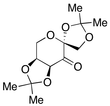 1,2:4,5-Bis-O-(1-methylethylidene)-β-L-erythro-2,3-hexodiulo-2,6-pyranose