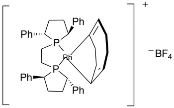 1,2-Bis[(s,s)-2,5-diphenylphospholano]ethane-(1,5-cycloocta-diene)rhodium(I)tetrafluoroborate