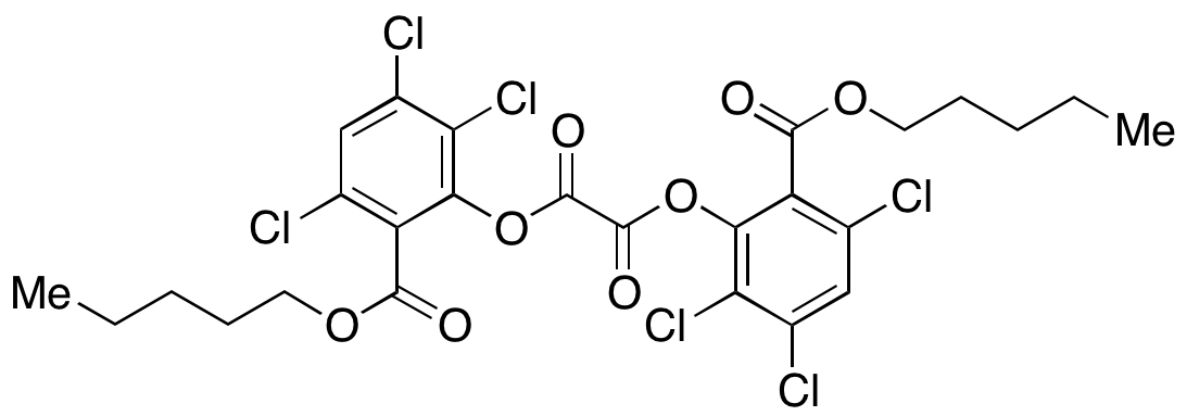 1,2-Bis[2,3,5-trichloro-6-[(pentyloxy)carbonyl]phenyl] Ester Ethanedioic Acid