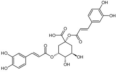 1,3-Dicaffeoylquinic acid 1,3-Dicaffeoylquinic acid