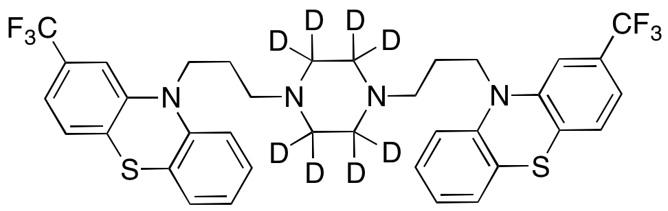 1,4-Bis(3-(2-(trifluoromethyl)-10H-phenothiazin-10-yl)propyl)piperazine-d8