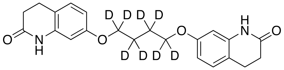 1,4-Bis[3,4-dihydro-2(1H)-quinolinon-7-oxy]butane-d8