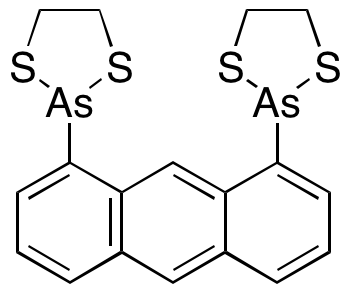 1,8-Bis(1,3,2-dithiarsolan-2-yl)anthracene