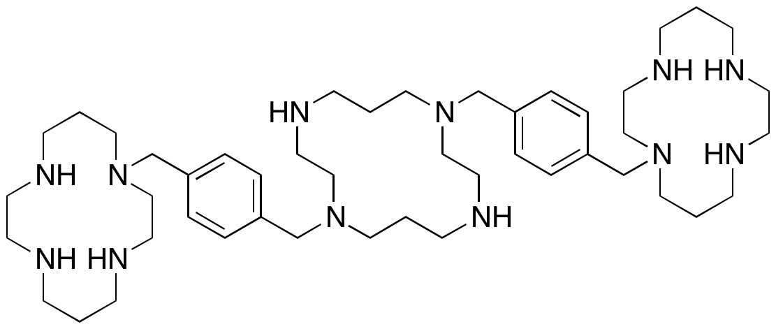 1,8-Bis(4-((1,4,8,11-tetraazacyclotetradecan-1-yl)methyl)benzyl)-1,4,8,11-tetraazacyclotetradecane