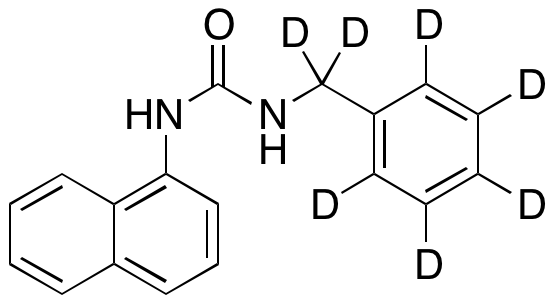 1-Benzyl-3-naphthalen-1-yl-urea-d7