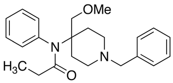 1-Benzyl-4-[N-(1-propanoyl)-N-phenylamino]-4-methoxymethylpiperidine
