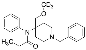 1-Benzyl-4-[N-(1-propanoyl)-N-phenylamino]-4-methoxymethylpiperidine-d3