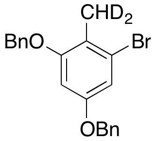 1-Bromo-2-methyl-3,5-bis(phenylmethoxy)benzene-d2