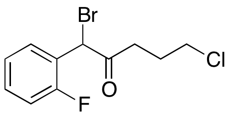 1-Bromo-5-chloro-1-(2-fluorophenyl)pentan-2-one