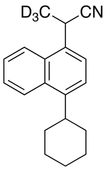 1-Cyanomethyl-2’-methyl-4-cyclohexylnaphthalene-d3