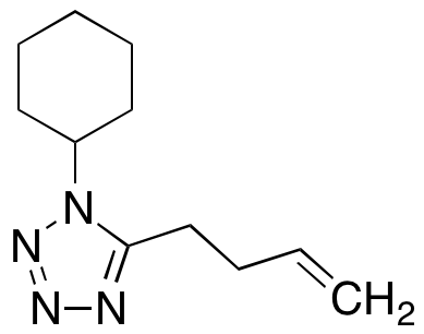 1-Cyclohexyl-5-(3-butenyl)tetrazole
