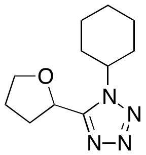 1-Cyclohexyl-5-(tetrahydrofuran-2-yl)-1H-tetrazole